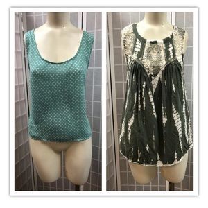 Knox Rose/Emma James,blouses(2),decorated, SizeM.: